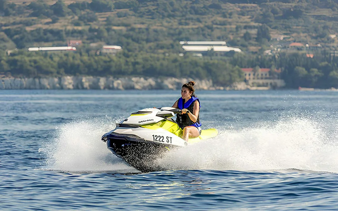 Jet Ski Safari Split with Speedboat Transfer & Beach Break Image 6