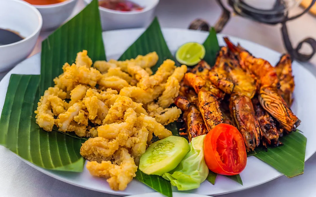 Jimbaran Bali Seafood Dinner at New Dewata Cafe Image 3