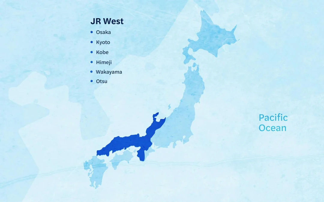 JR West Kansai Area Rail Pass Image 1