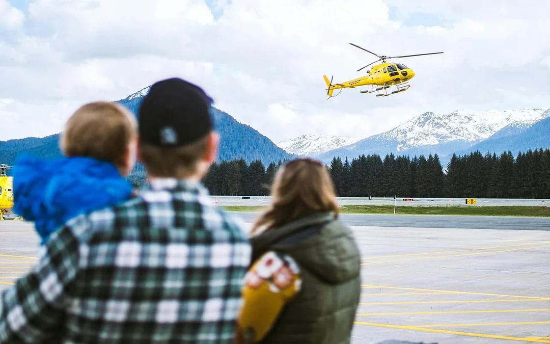 Juneau Glacier Helicopter Tour with Herbert Glacier Landing Image 1