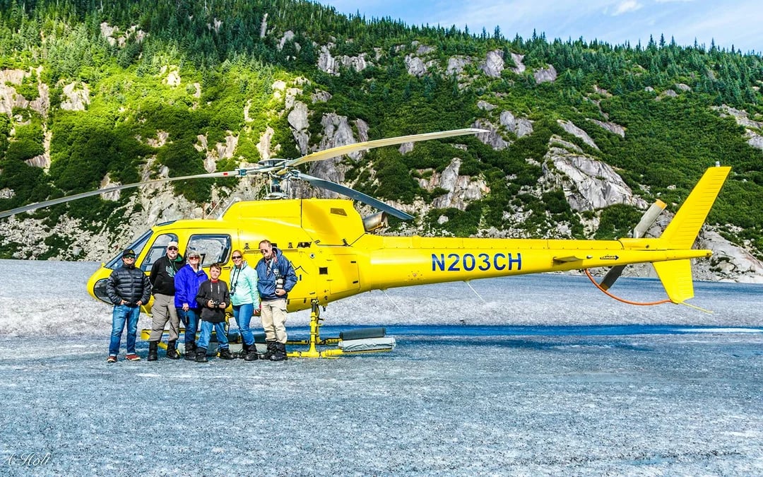 Juneau Glacier Helicopter Tour with Herbert Glacier Landing Image 2