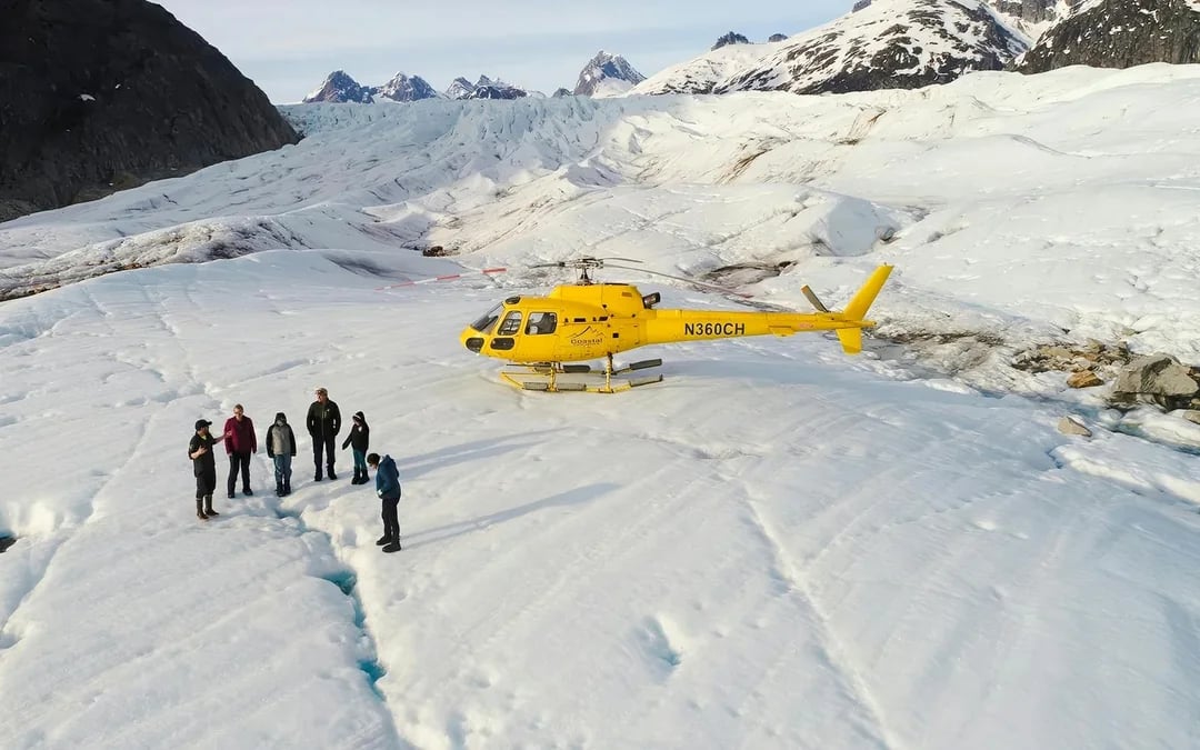 Juneau Glacier Helicopter Tour with Herbert Glacier Landing Image 3