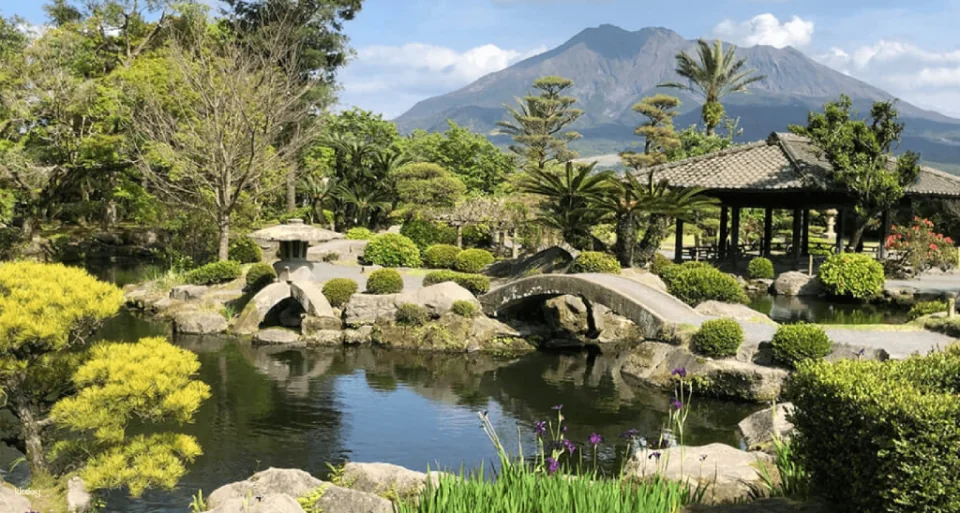Kagoshima, Japan | Senganen Garden Admission Ticket (Includes the Palace and Shoko Collection Hall)