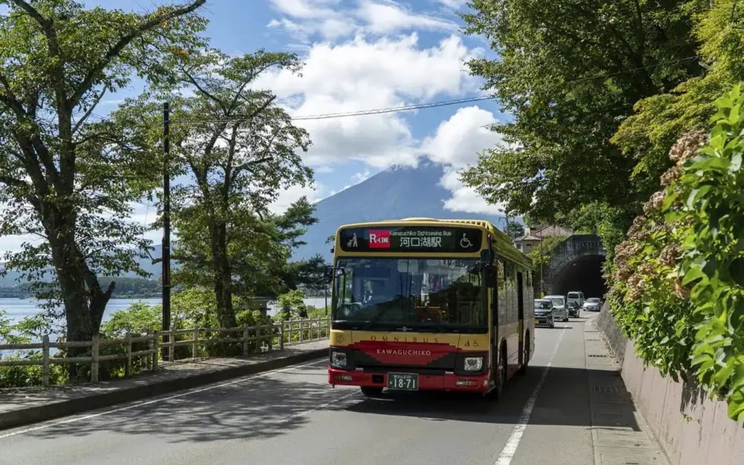 Kawaguchiko sight-boat “Appare” + Mt. Fuji Panorama Ropeway + 2-day bus pass Image 3