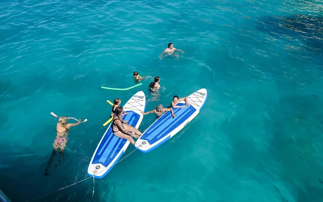 Kefalonia Day Cruise to White Rocks Beach and Vardiani Island with Homemade Greek Cuisine Image 3