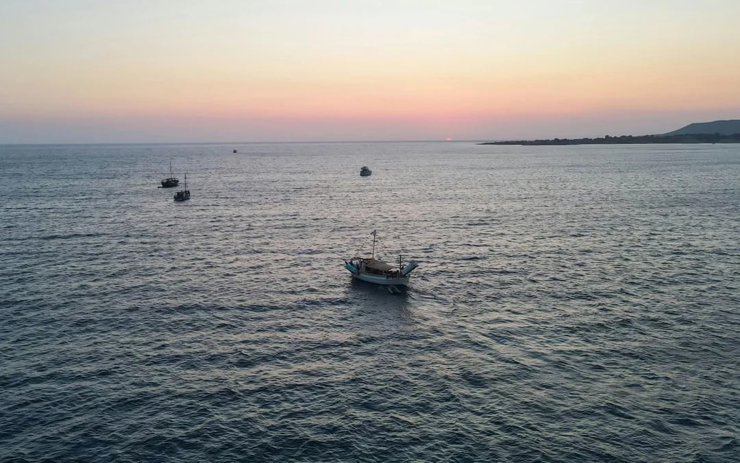 Kefalonia Sunset Cruise to Xi Beach with Night Swim and Traditional Greek Meze Image 6