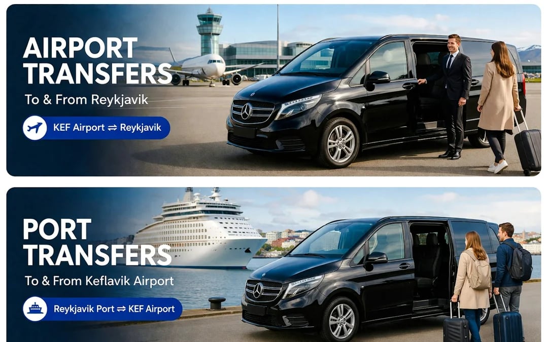 Keflavik Airport Private Transfer with Meet-and-Greet Image 2