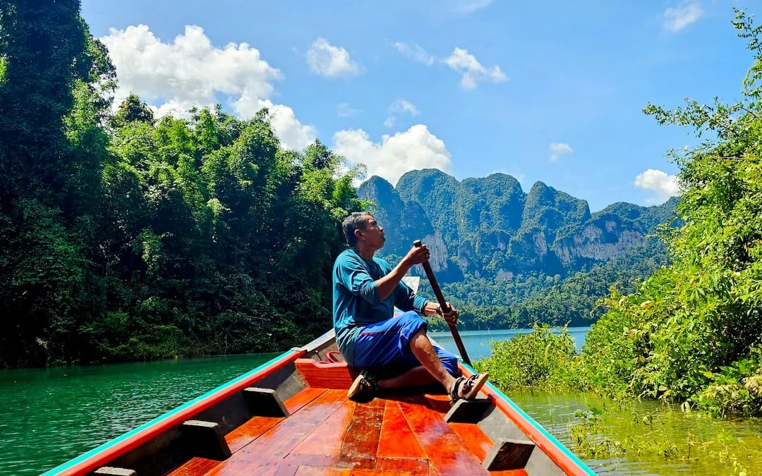 Khao Sok Cheow Lan Lake Private Longtail Boat Tour Image 9
