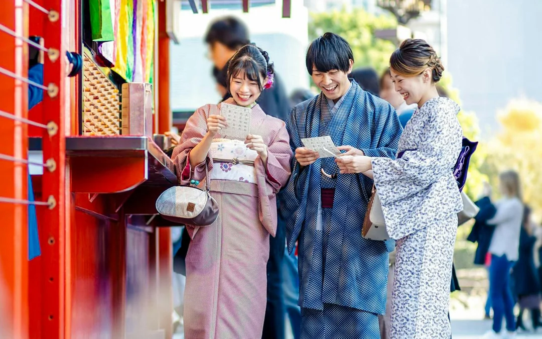 Kimono & Yukata Rental Near Kyoto Station with Optional Hair Styling Image 3