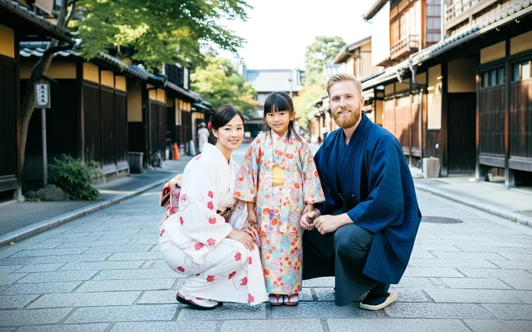 Kimono & Yukata Rental Near Kyoto Station with Optional Hair Styling  Image 6