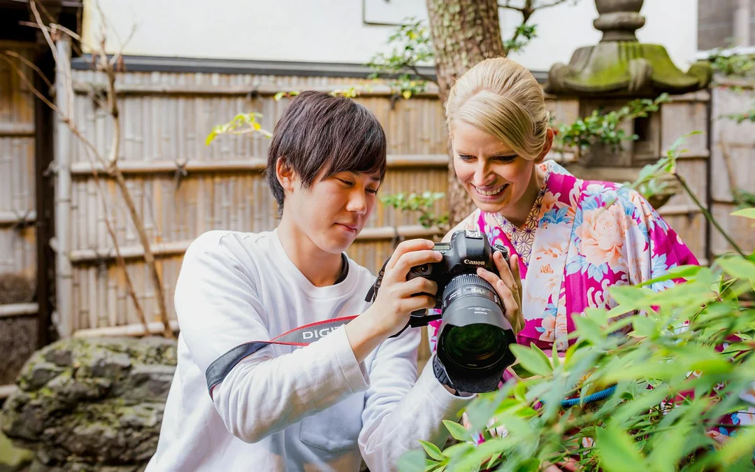Kimono Photoshoot in a Traditional Kyoto Machiya House Image 5