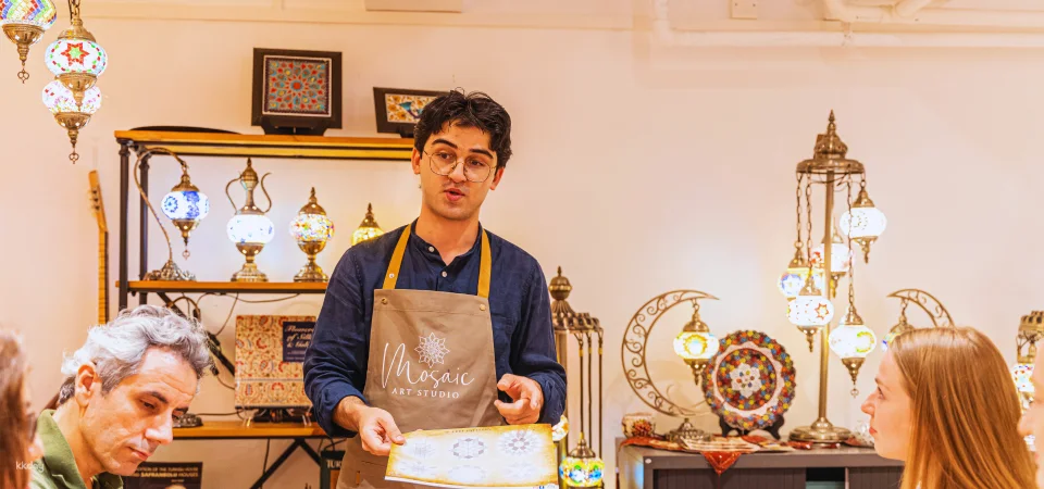 Taipei Dongmen & Hsinchu|Mosaic Art Studio・Turkish Mosaic Lamp DIY