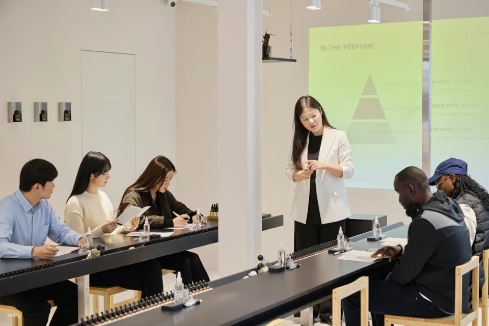 Create Your Own Natural Niche Perfume Class in Hongdae