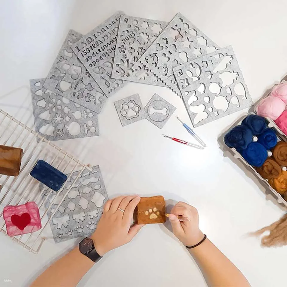 LIKEDO DIY: Handmade Felt Soap | Taipei, Taiwan