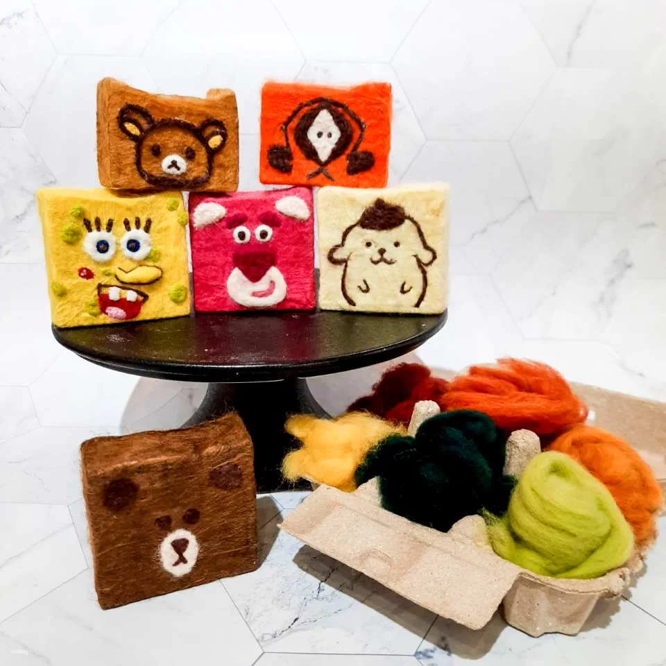 LIKEDO DIY: Handmade Felt Soap | Taipei, Taiwan