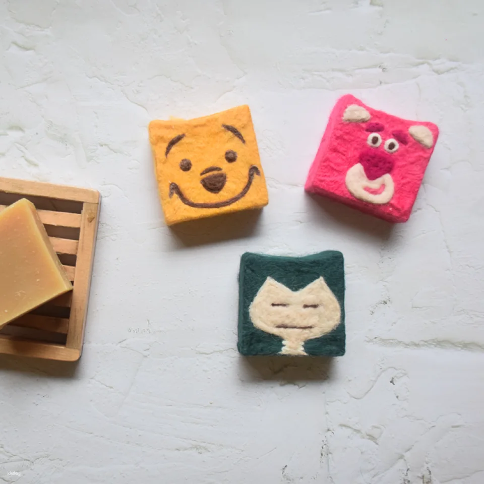 LIKEDO DIY: Handmade Felt Soap | Taipei, Taiwan