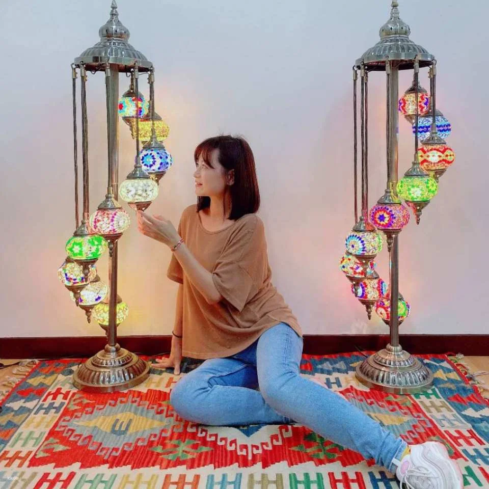 Taipei｜Turkish Mosaic Lamp DIY Experience｜Mosaic Art House