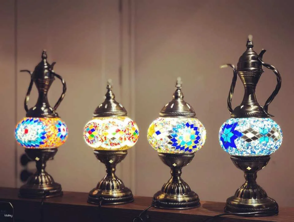Taipei｜Turkish Mosaic Lamp DIY Experience｜Mosaic Art House