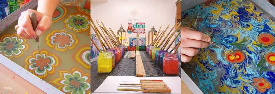 Taipei Main Station | Traditional Turkish Ebru (Marbling) Experience | Turkish Ebru (Marbling) Workshop