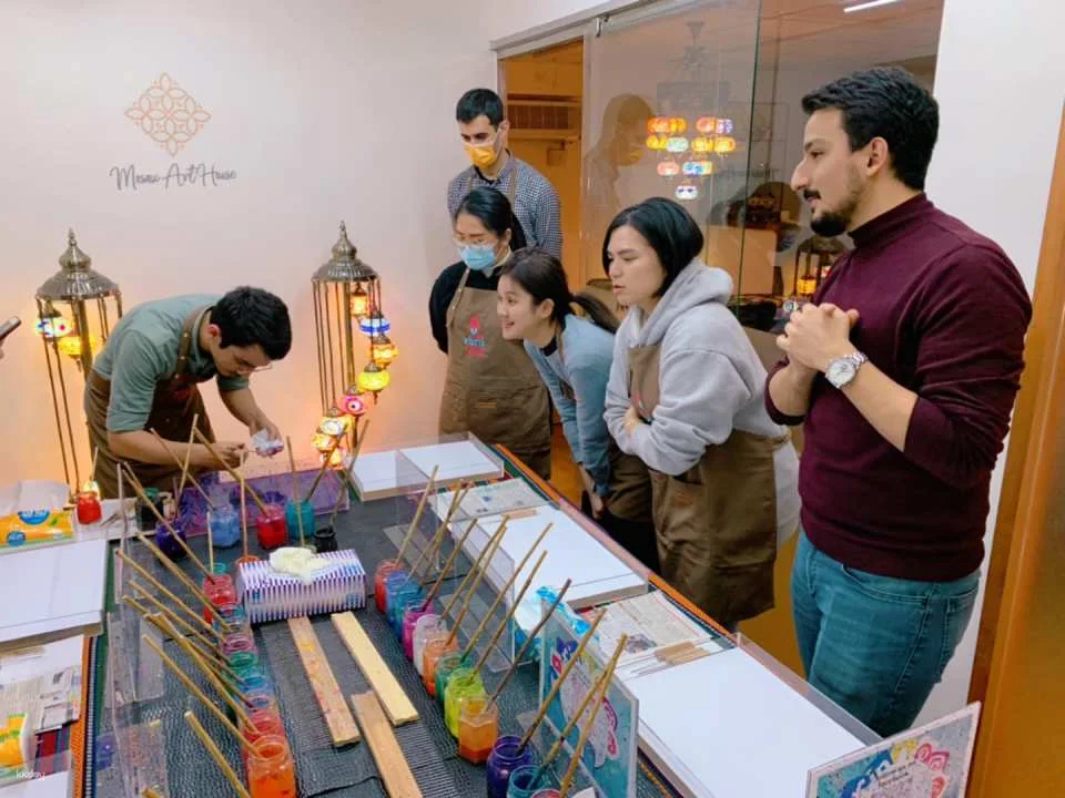 Taipei Main Station | Traditional Turkish Ebru (Marbling) Experience | Turkish Ebru (Marbling) Workshop