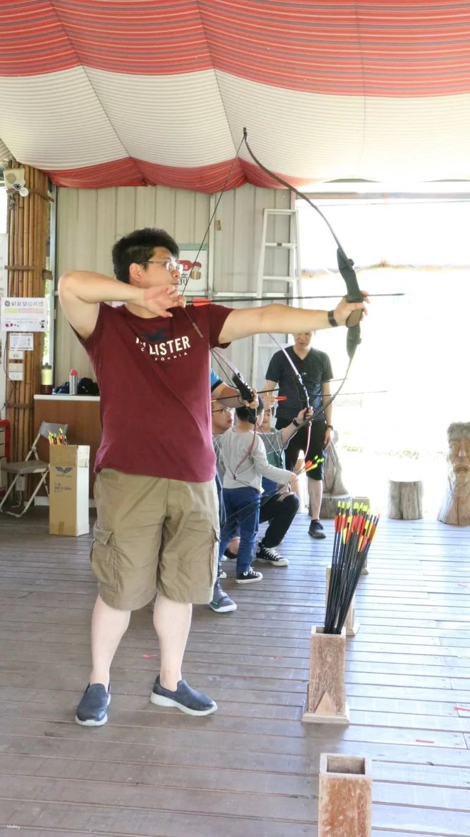 Taitung Bunun Tribal Leisure Farm | Hunter Package | Leather Carving DIY, Archery Experience, Specialty Meal
