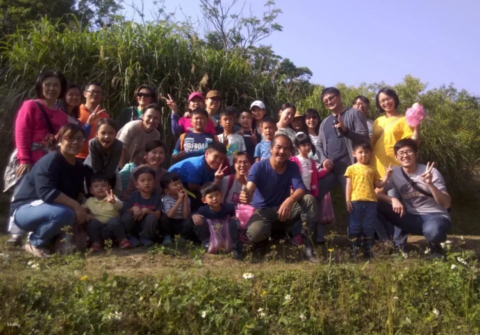 Taipei, Taiwan | One-day Little Farmer Experience | BBQ Kiln & Farming Experience & DIY Rice Snacks | Wild Grass Flower Fruit Organic Farm