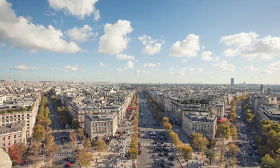 Entrance Tickets to the Arc de Triomphe's Rooftop