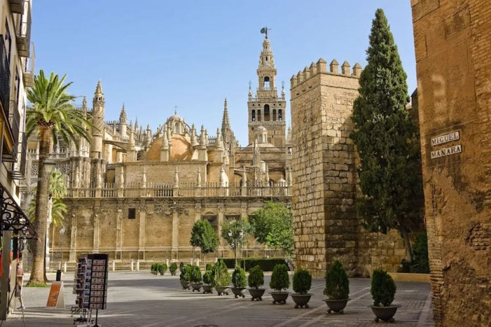 Alcázar and Cathedral of Seville skip-the-lines tickets and guided visit
