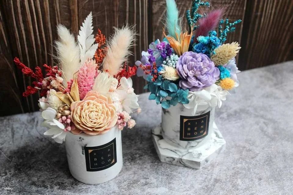 Taipei | DIY material kit for making after work | Candles ∙ Diffusing stones ∙ Handmade soap ∙ Succulent plant series | Shipping to Taiwan