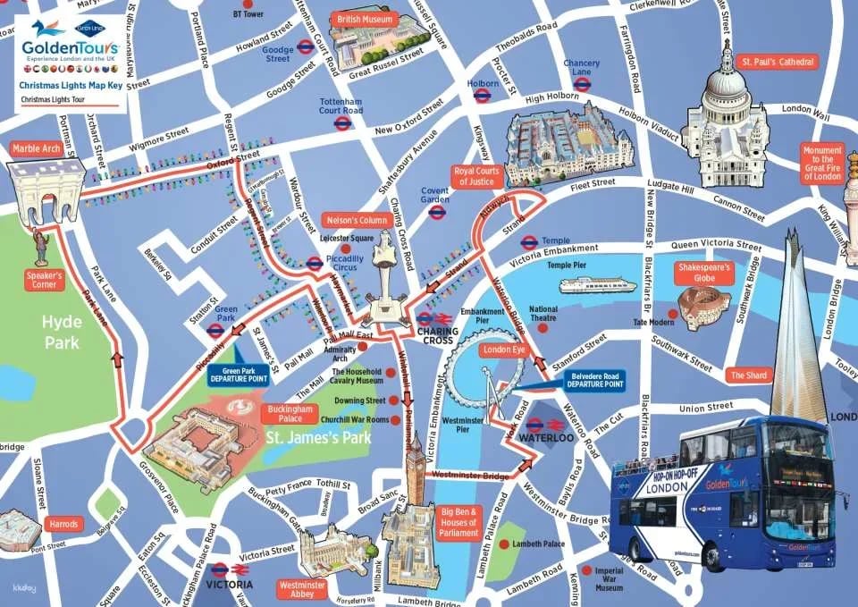 Christmas & New Year's Eve Sightseeing Night Tour | London