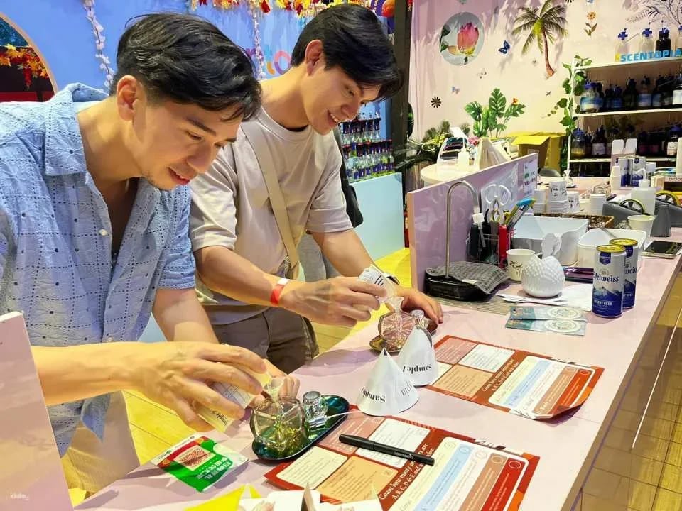 Scentopia Perfume Making Workshop Experience in Sentosa | Singapore
