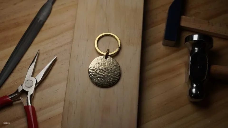 Kinmen Handcraft | Metalworking Cultural and Creative Experience & Exclusive Pure Copper Keychain Making | Talking Kitchen Together