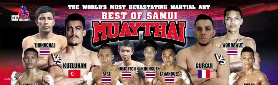 Muay Thai Ticket at Phetch Buncha Boxing Stadium | Koh Samui