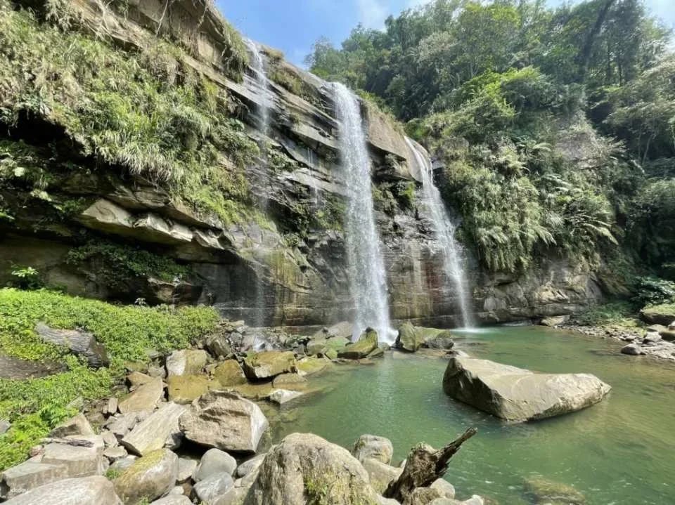 Tickets for Nantou Shuanglong Falls Colorful Suspension Bridge. Coupon ticket