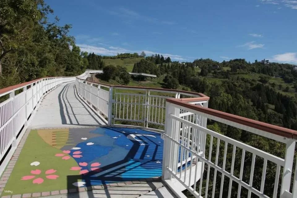 Tickets for Nantou Shuanglong Falls Colorful Suspension Bridge. Coupon ticket