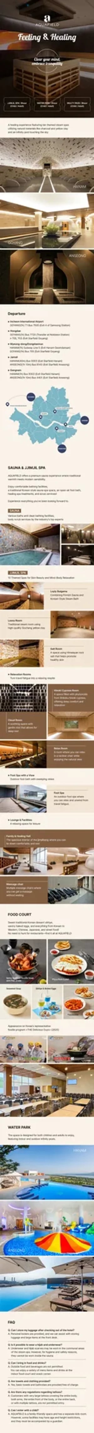 Aquafield Jimjilbang Spa & Sauna Experience: Hanam, Goyang & Anseong | Korea