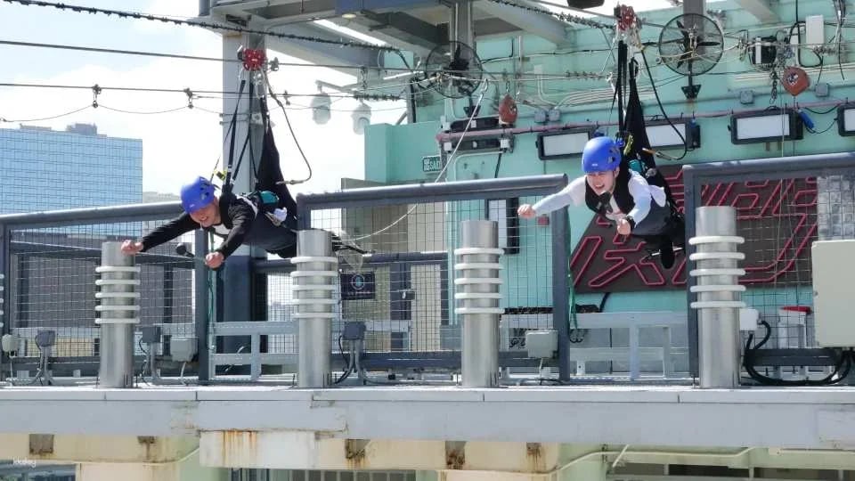 Macau Zipline: The World's First Immersive Urban Zipline | Macau Entertainment Attraction