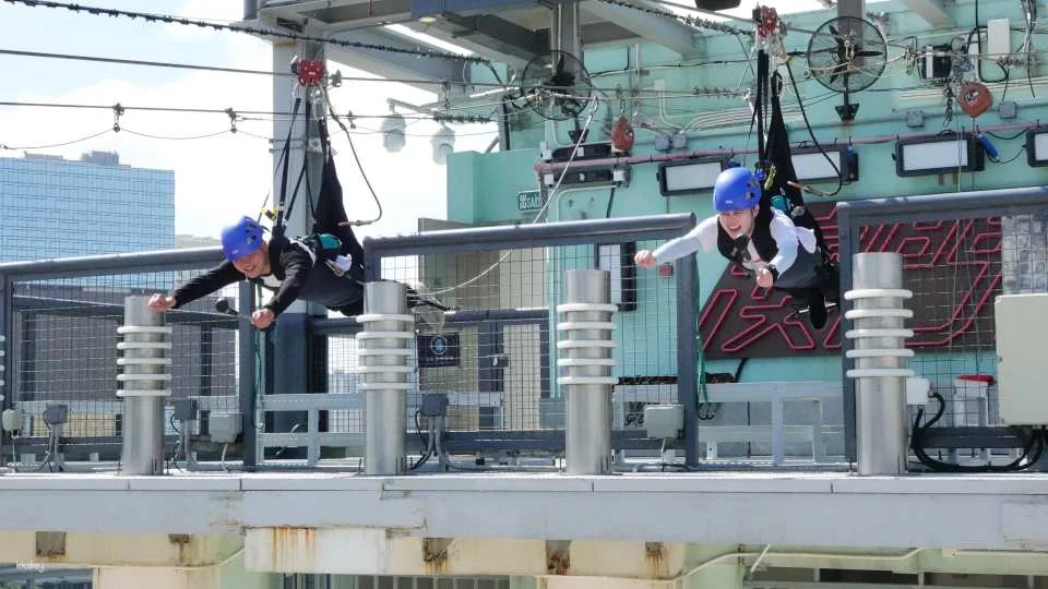 Macau Zipline: The World's First Immersive Urban Zipline | Macau Entertainment Attraction