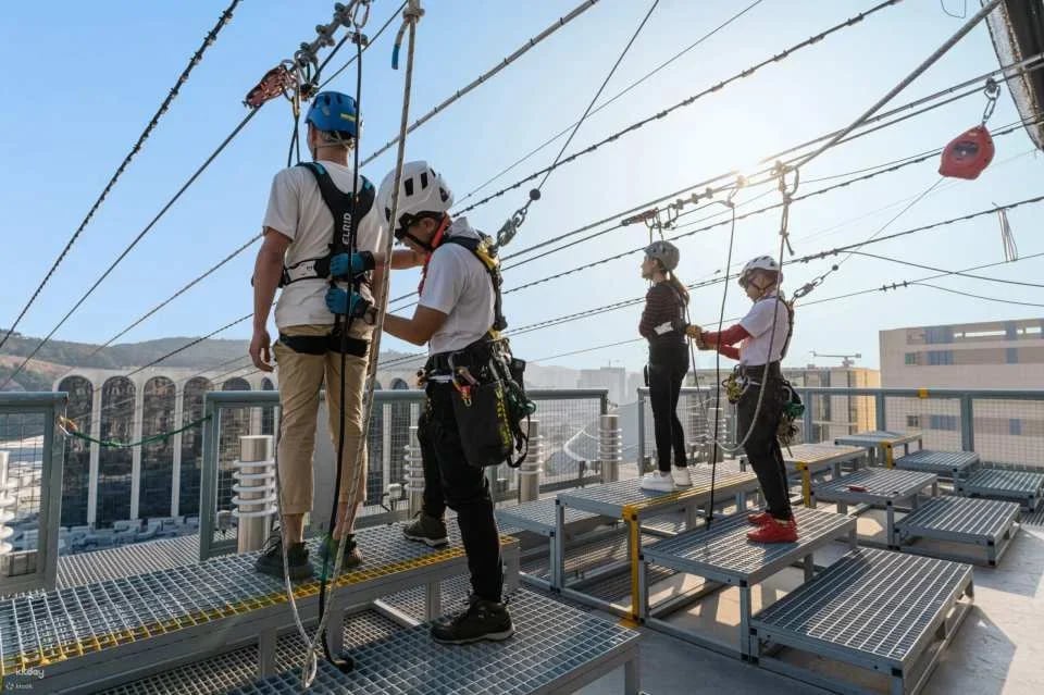 Macau Zipline: The World's First Immersive Urban Zipline | Macau Entertainment Attraction