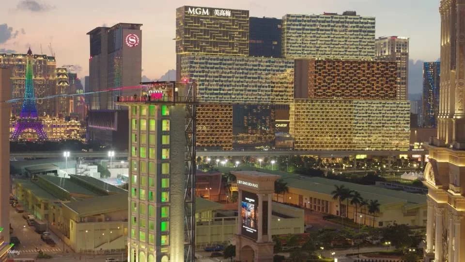 Macau Zipline: The World's First Immersive Urban Zipline | Macau Entertainment Attraction