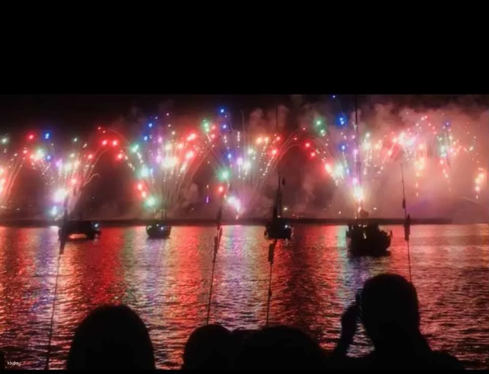 Penghu Rainbow Hotel rooftop fireworks viewing | Fireworks Festival opening ceremony, closing ceremony, consecutive holidays