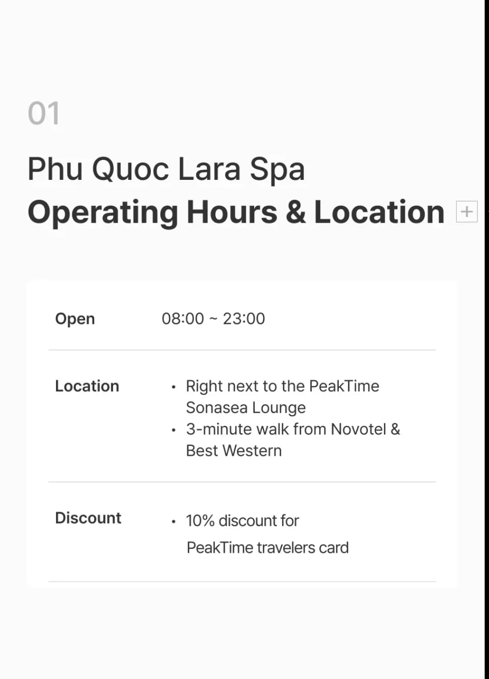 Lara Spa Phu Quoc Experience - Sonasea Night Market Area Best Spa | Vietnam