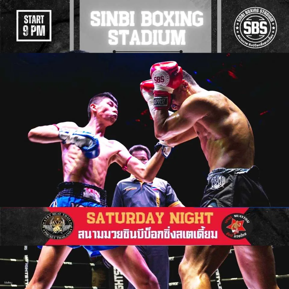 Live Muay Thai Fight in Phuket at Sinbi Boxing Stadium | Thailand