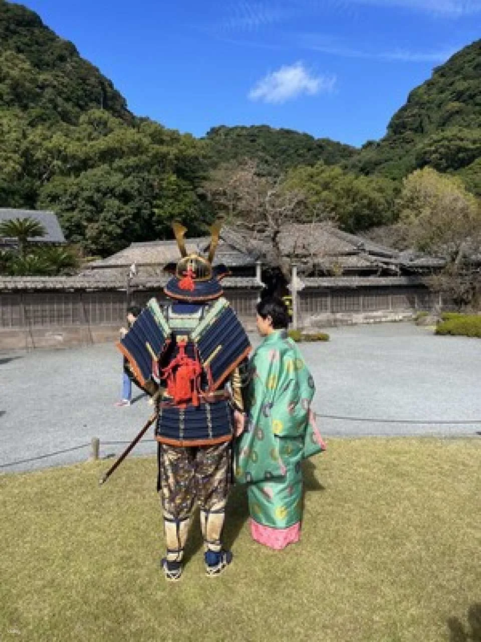 Samurai Armor Wearing Experience in Senganen Kagoshima!