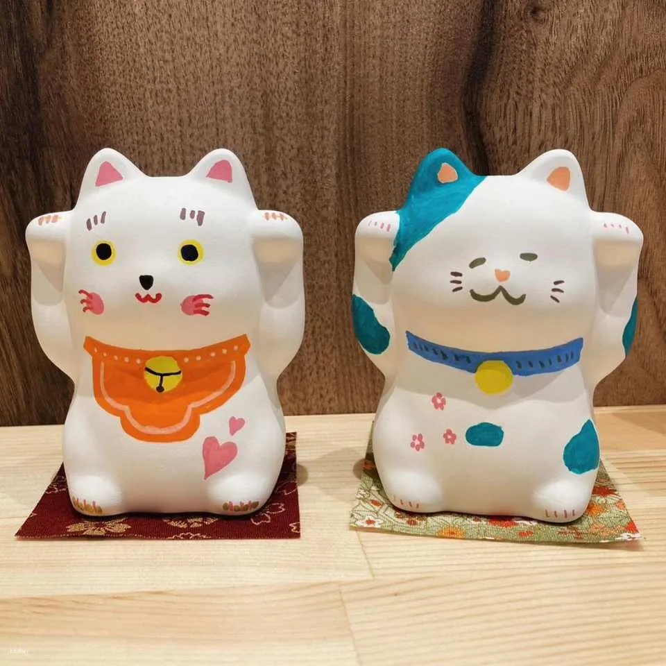 【Hida Takayama | Maneki-neko Painting Experience - Approx. 30 Minutes - Take Home Same Day】Paint freely with acrylic pens♪ Perfect for couples and families (Takayama City, Gifu Prefecture)