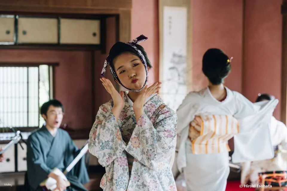 Japanese Kimono Dance and Tea Ceremony in Kagoshima