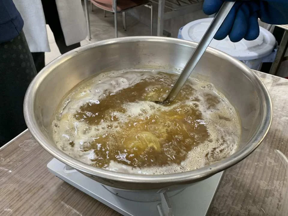 Scarf Plant Dyeing Workshop in Kagoshima