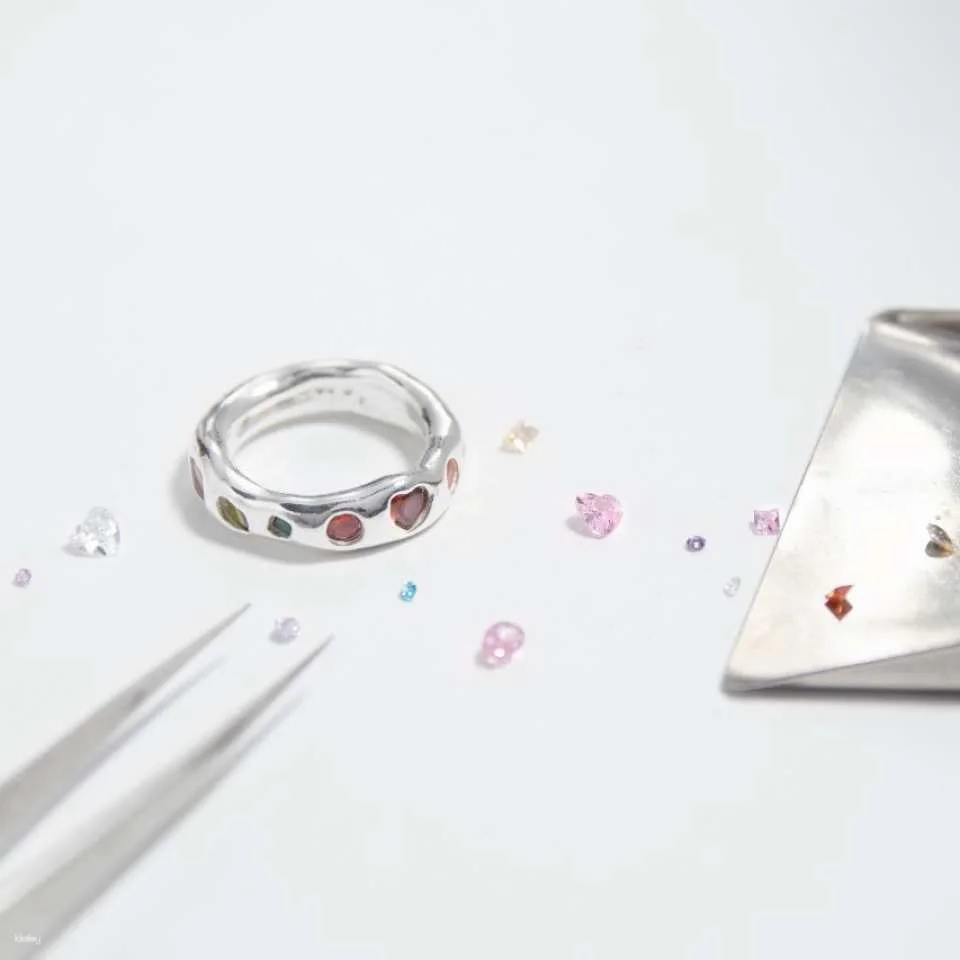 VIC WANG Metalworking Workshop | Gemstone & Silver Clay Ring Making Experience | Taipei