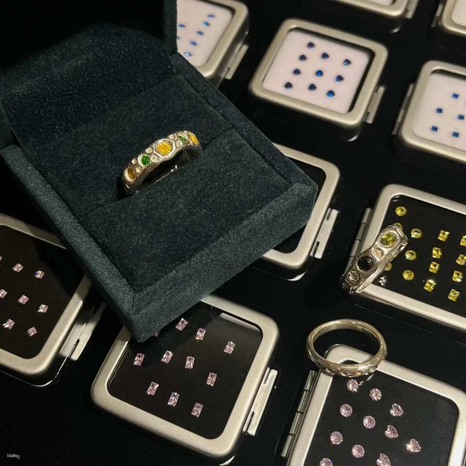 VIC WANG Metalworking Workshop | Gemstone & Silver Clay Ring Making Experience | Taipei