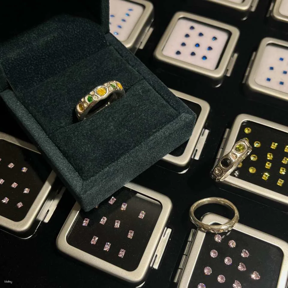 VIC WANG Metalworking Workshop | Gemstone & Silver Clay Ring Making Experience | Taipei